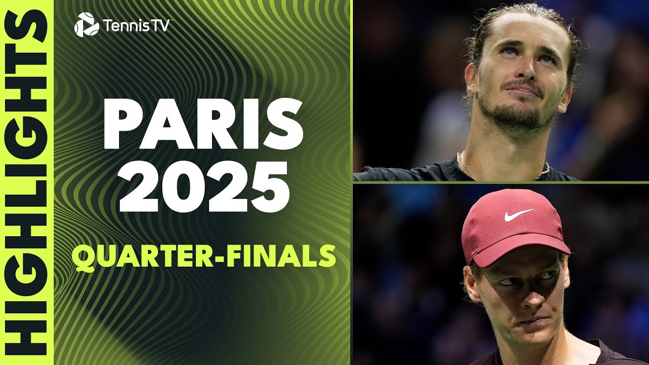 Paris 2025 Quarter-Finals: Sinner Battles Shelton + Highlights of Bublik, Zverev & Vacherot πΎ