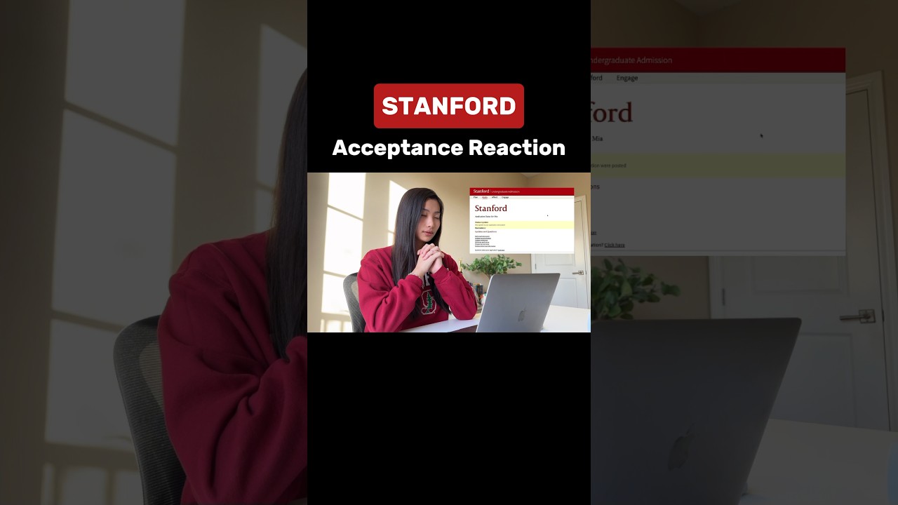 Stanford Acceptance Reaction 😢