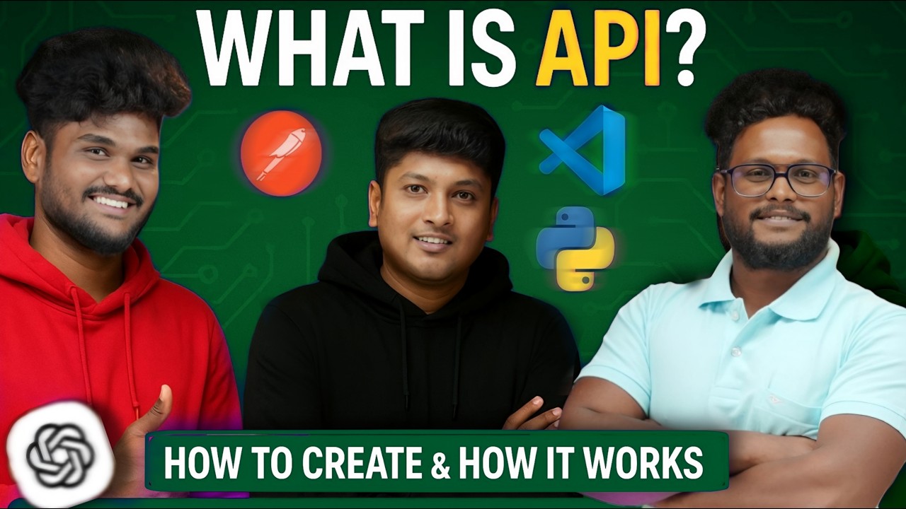API Explained in Tamil | Build Yours in 10 Mins🔥