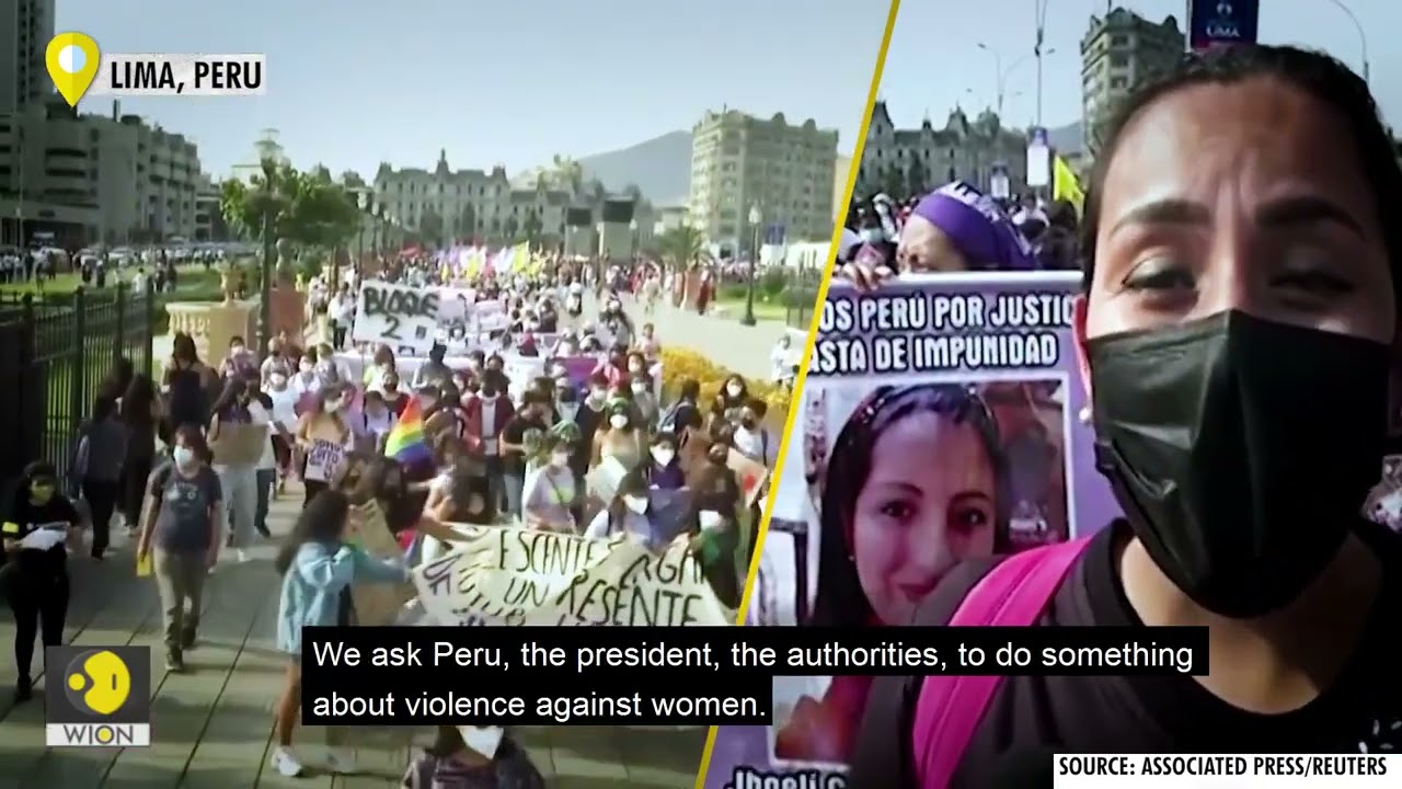 International Women's Day_ How women protest in Peru against gender-based violen
