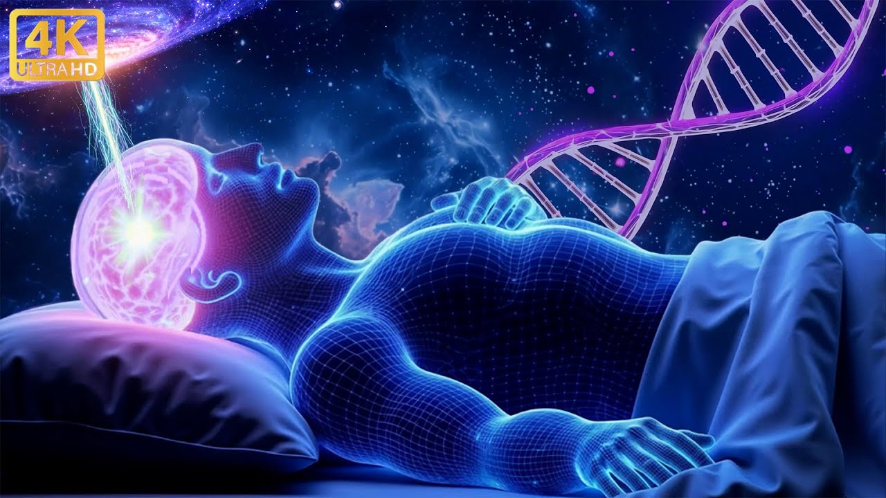 432Hz + 528Hz + 1111Hz | The Deepest Healing Sleep : Whole Body Regeneration & Emotional Detox #02