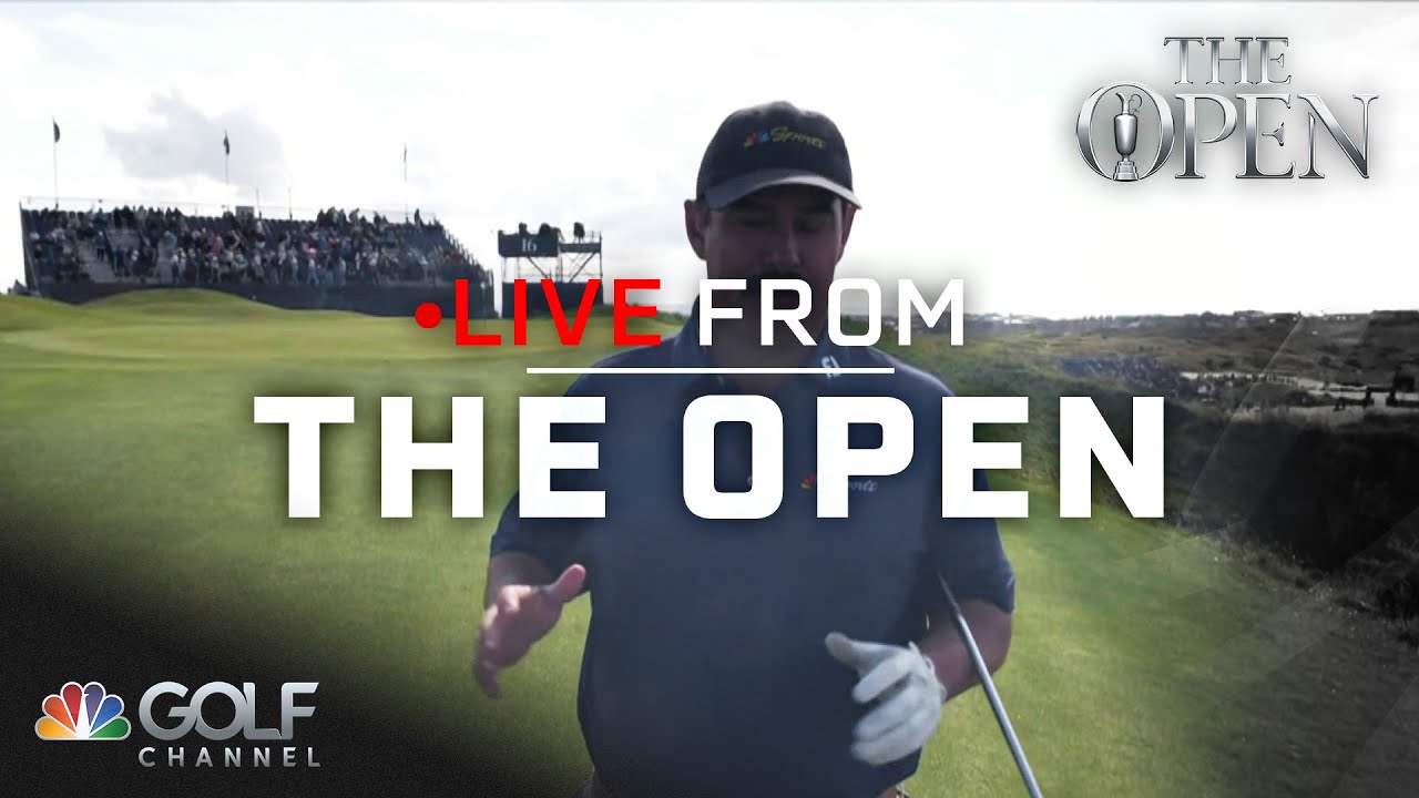 Johnson Wagner's Dramatic Shot at Calamity Corner 🏌️‍♂️ | Live from The Open