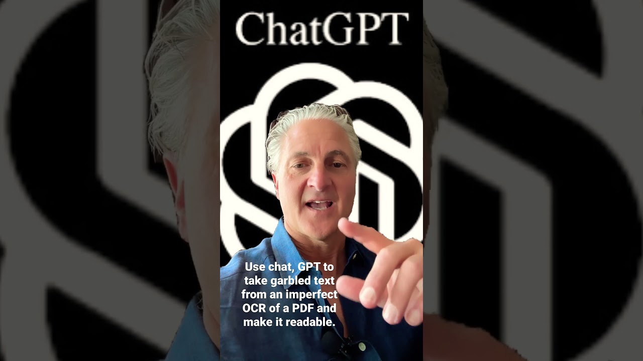 Using ChatGPT to Fix OCR Text from PDFs 📄