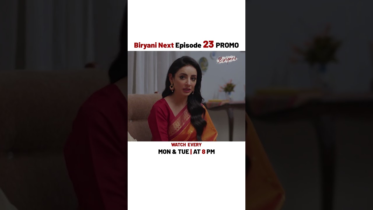Biryani Episode 23 π | Exciting Promo with Khushhal Khan & Ramsha Khan
