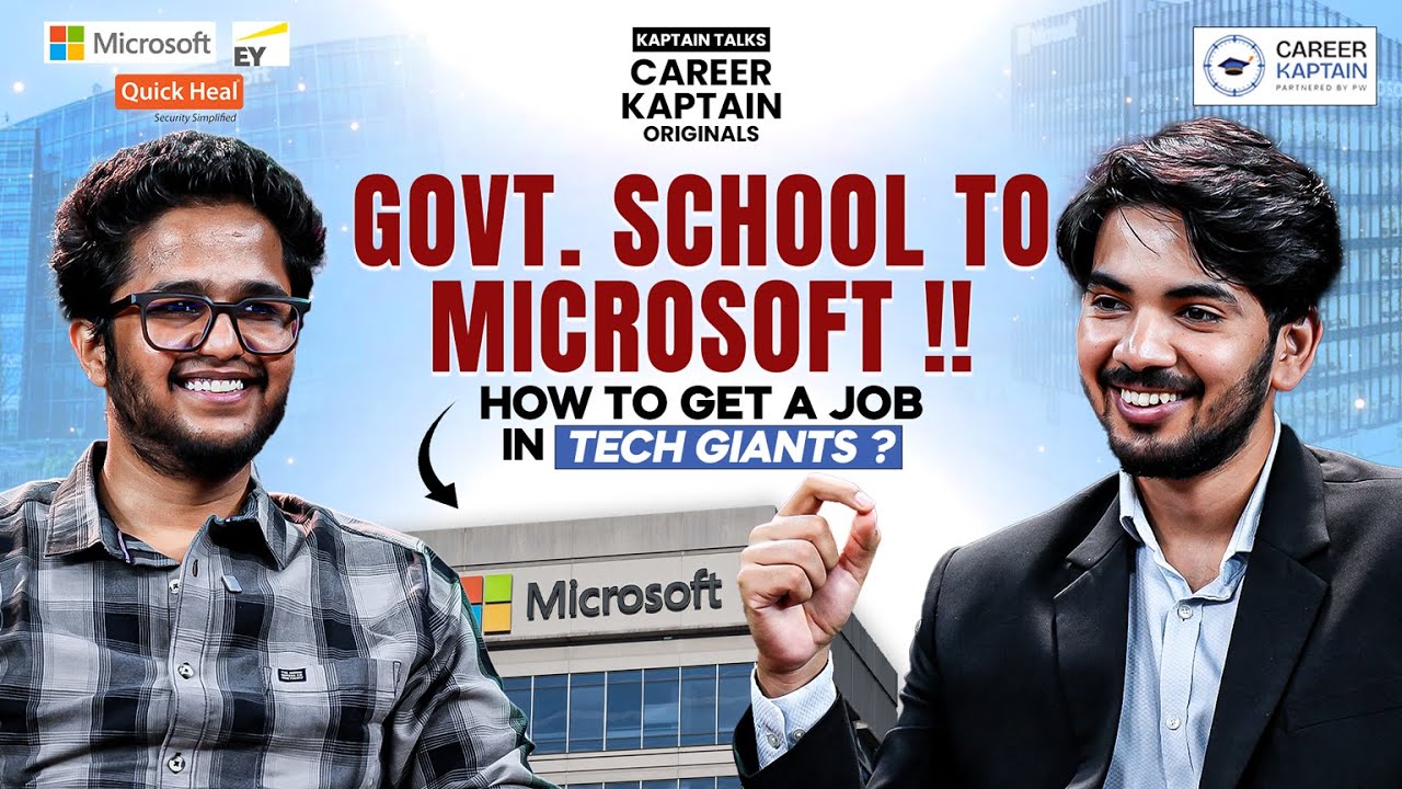 From Government School to Microsoft: Your Roadmap to Landing a Job at a Tech Giant 🚀