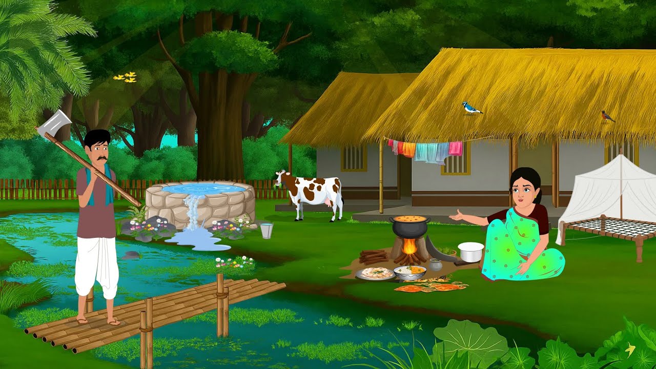 गरीब किसान का भाग्य | Hindi Moral Story 🌾