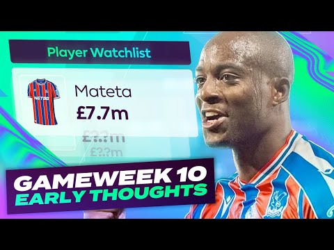 TRANSFER MADE 🔒 FPL EARLY THOUGHTS | GAMEWEEK 10 | Fantasy Premier League Tips 2025/26