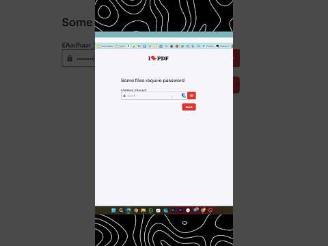 Remove PDF Password #pdf #tech