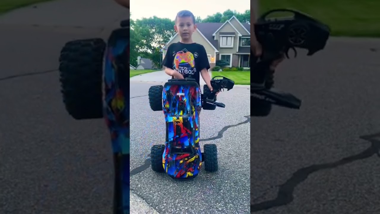 How Big Is the TRAXXAS Xmaxx RC Truck Compared to Kids? 🚗