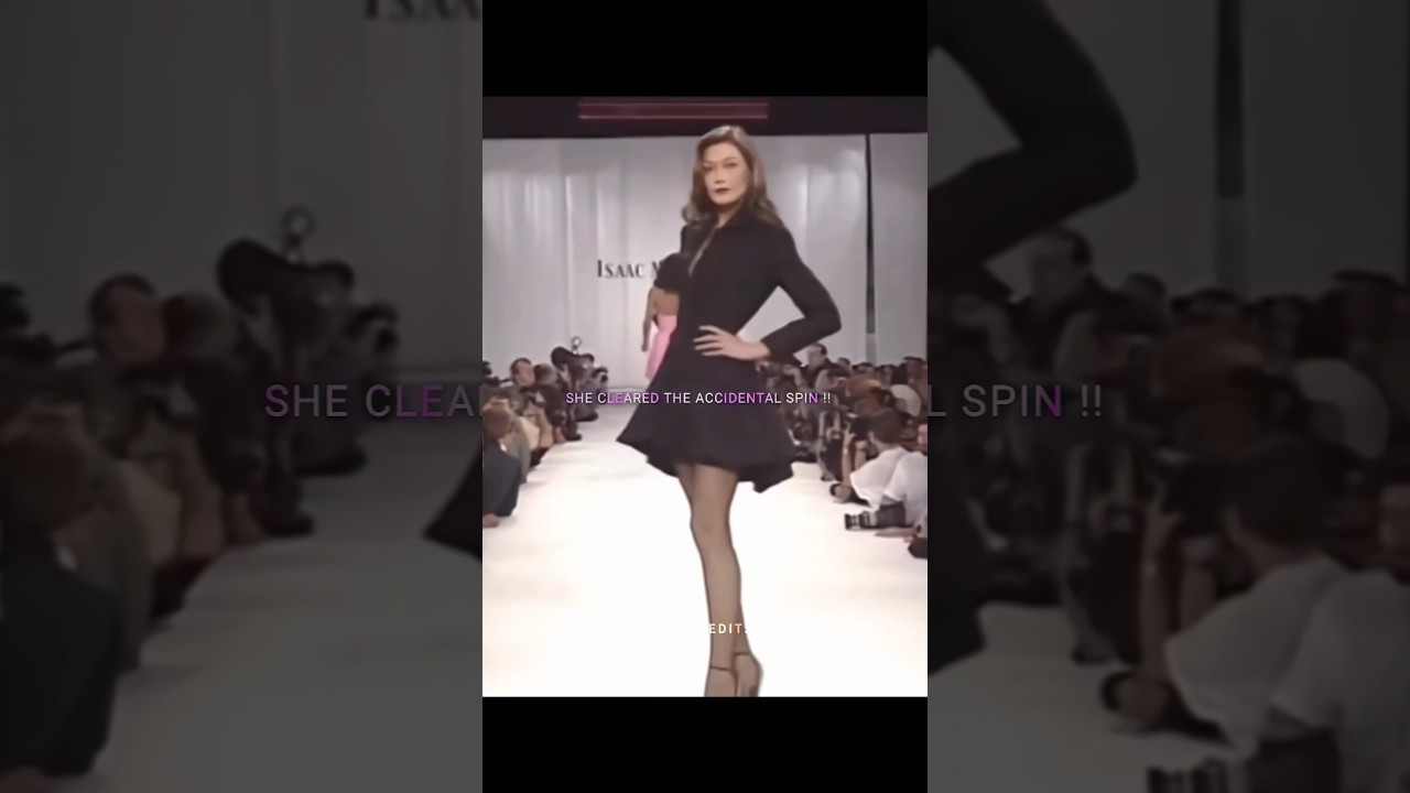 Historic Perfect Spin in Fashion Runway π₯