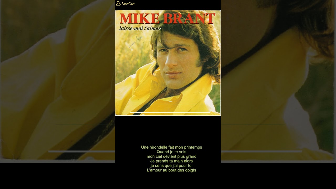 Laisse-moi t'aimer – La chanson emblématique de Mike Brant (1975) 🎶