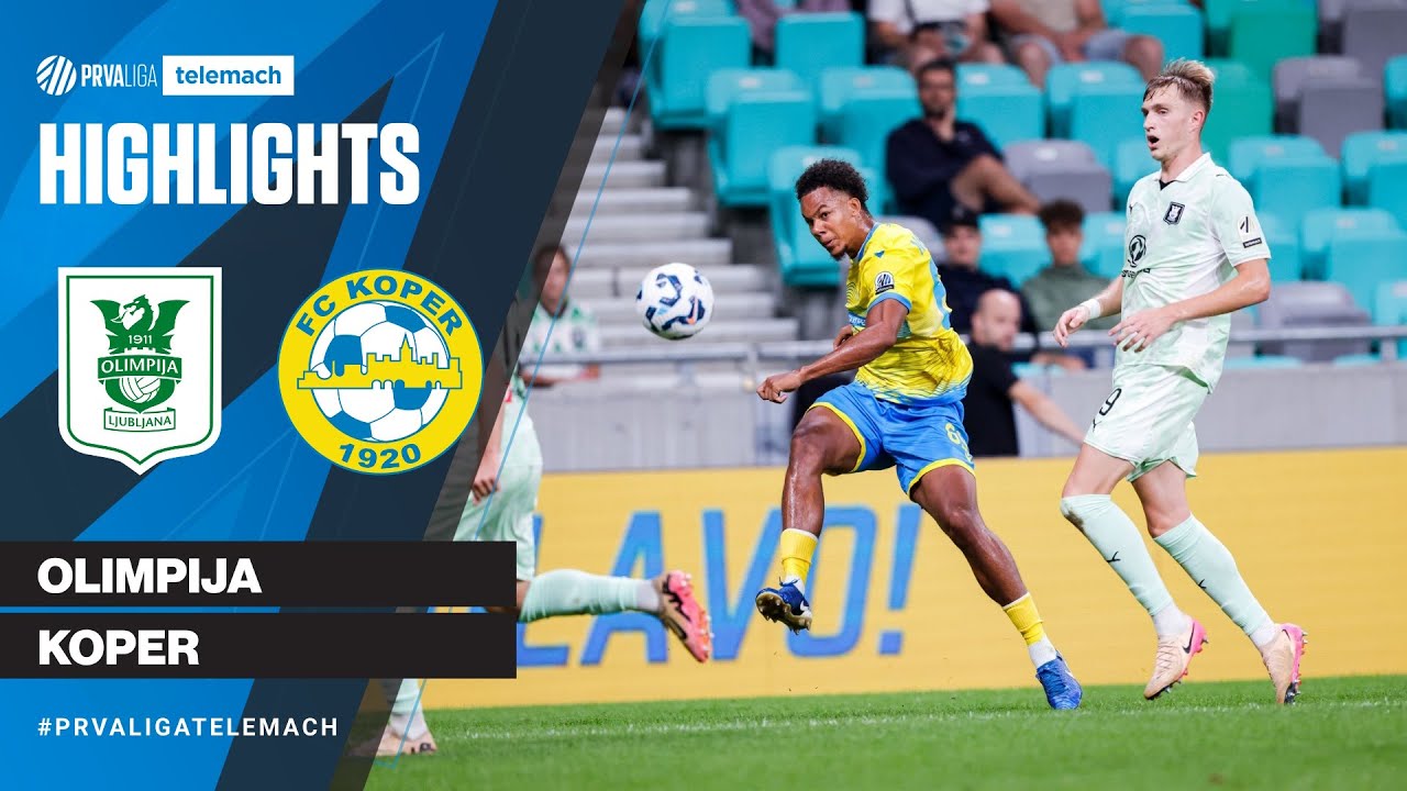 Koper Secures a 3-1 Victory Over Olimpija in 5th Krog of 2025/26 PrvaLiga ⚽