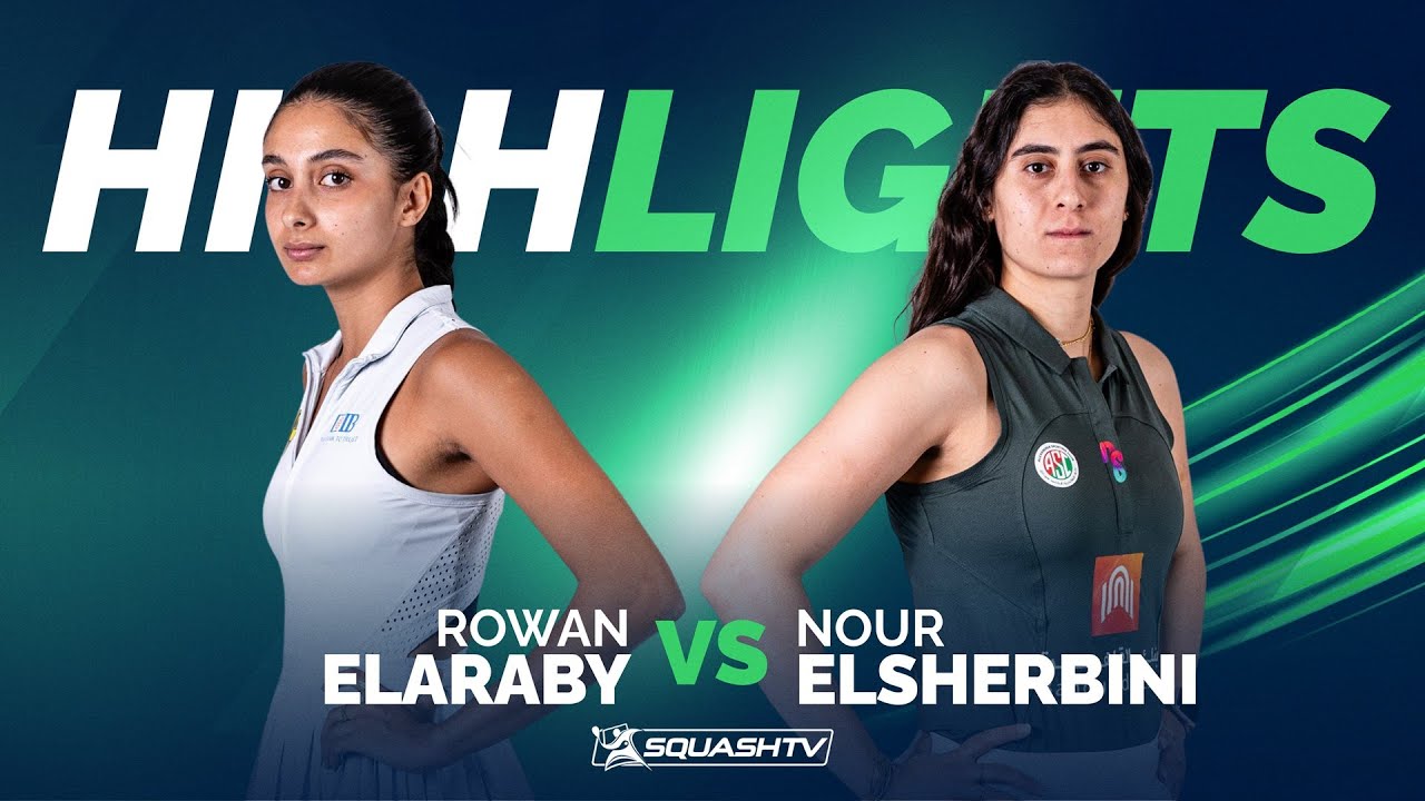 Elaraby vs ElSherbini | Exciting QF Highlights from the 2025 Tournament of Champions 🇪🇬