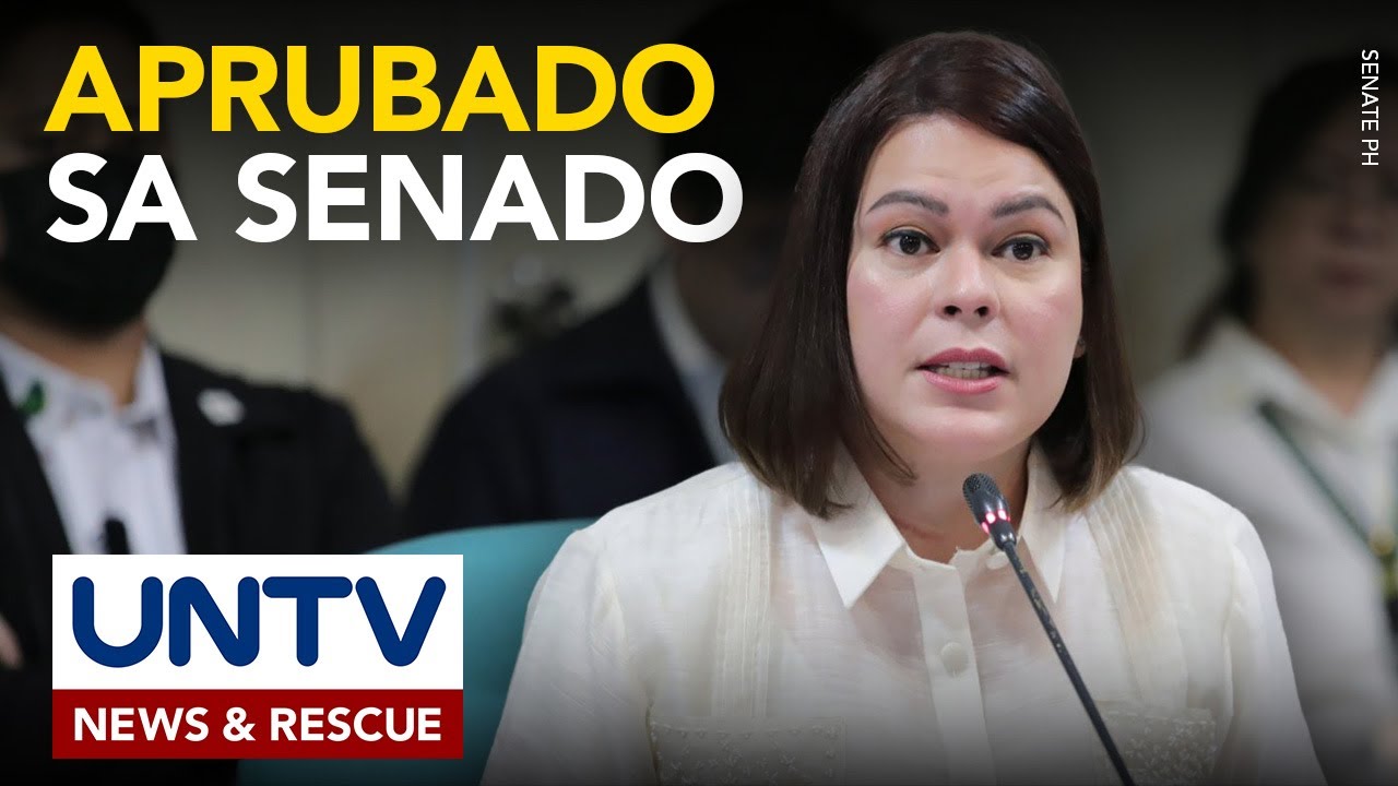 OVP Budget Passes Senate Panel πΌ