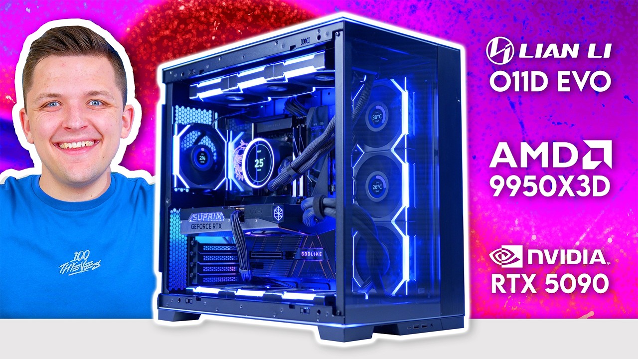 Ultimate 2025 Gaming PC Build with RTX 5090 & Ryzen 9950X3D