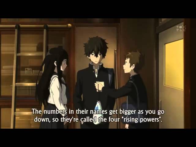 Hyouka Episode 1 with English Subtitles 📺