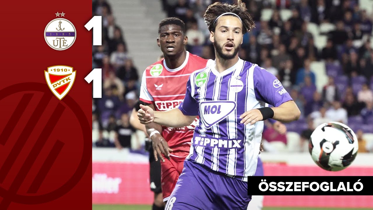 Újpest–DVTK 1–1: Izgalmas döntetlen a bajnokin ⚽
