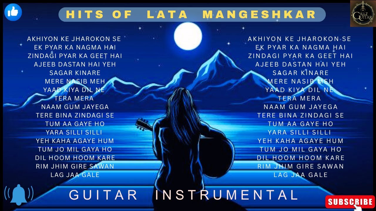 Hits of Lata Mangeshkar - Classic Hindi Songs and Instrumentals