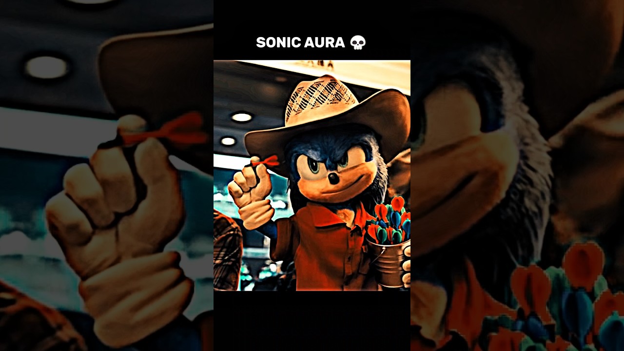 Sonic Aura 💀 4K Shorts & Edits