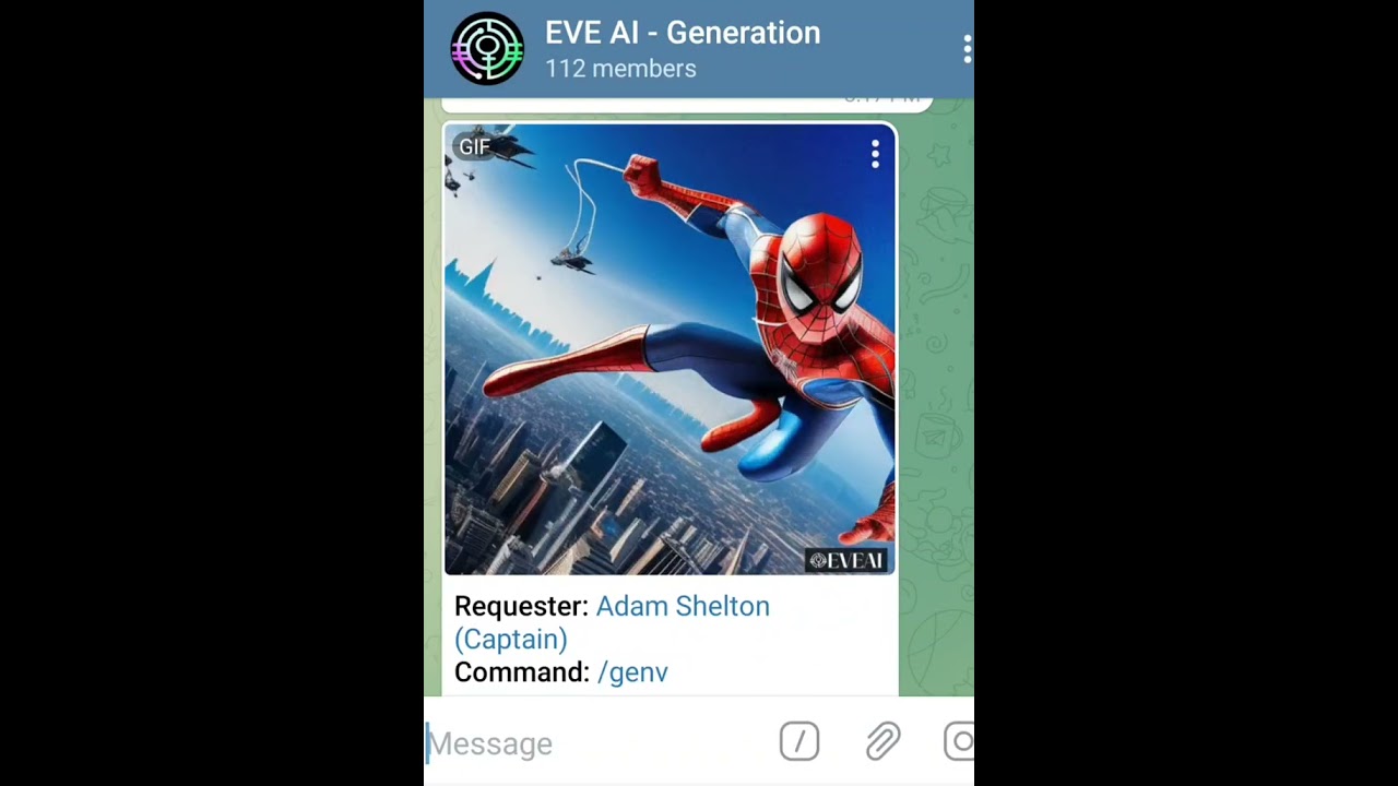 Transform Your Text into Stunning Videos with EVEAI on Telegram 🎥