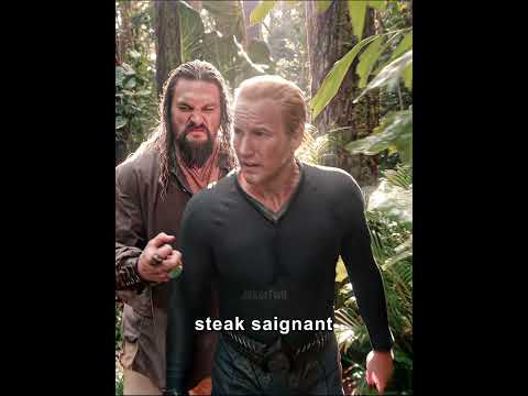 Aquaman parle de nourriture avec son frère Moment Drôle VF / Aquaman 2023 #shorts