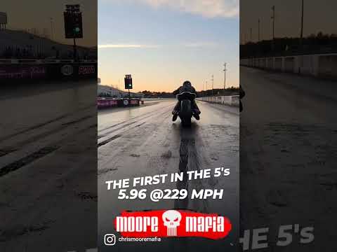 First in the 5's in the 1/4 mile! Moore Mafia Suzuki GSXR 1000