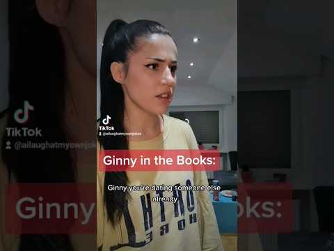 Ginny in the books vs. movies #harrypotter #skit #comedy