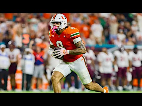 Elijah Arroyo All Targets and Catches 2024 Season | Miami Tight End | NFL Draft Film