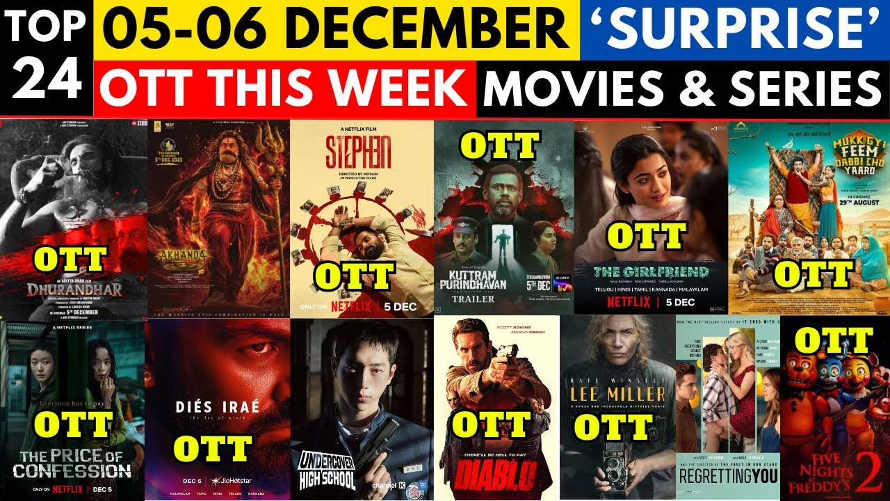 OTT Movie Releases This Week 🎬