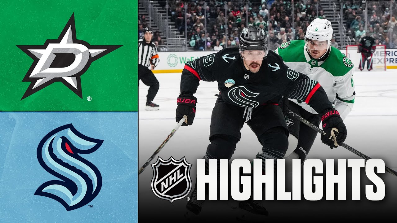 Stars vs. Kraken NHL Highlights | Nov 26, 2025