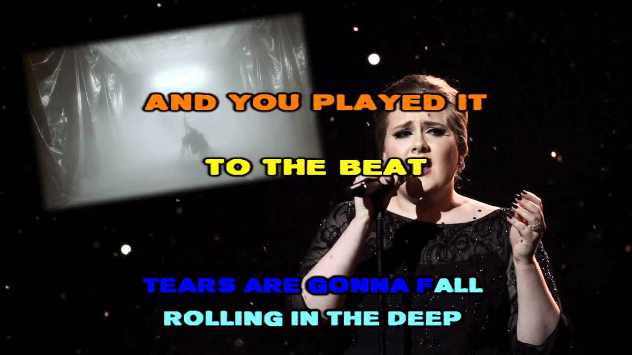 Adele - Rolling In The Deep (Instrumental with Backing Vocals)