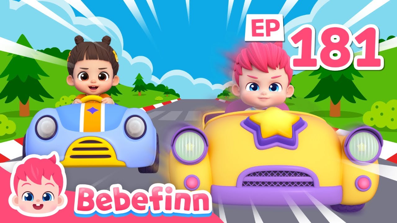 Who’s Faster? Bebefinn & Minjee Race! 🏃‍♂️ | Fun Kids Nursery Rhymes EP181