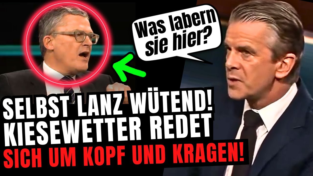 Markus Lanz reagiert auf Kiesewetters Äußerungen 😠