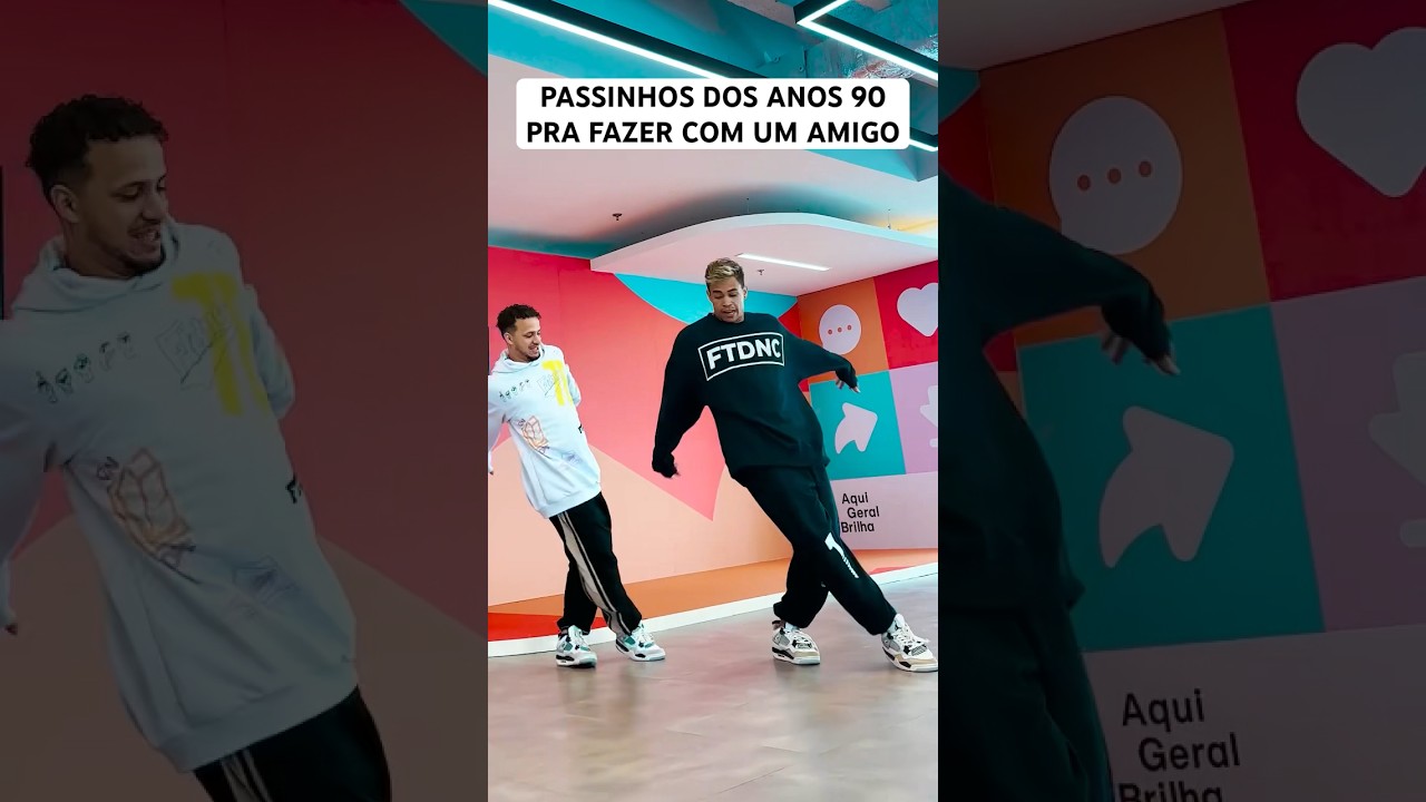 Passinhos dos Anos 90 para dançar com amigos 🎶