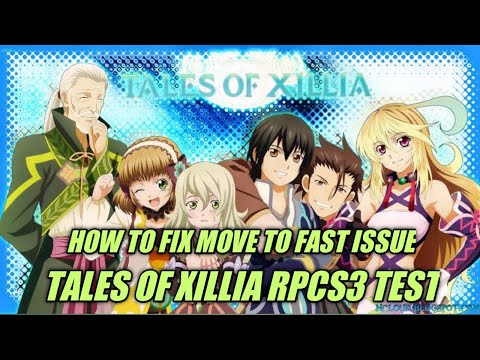 Tales of Xillia RPCS3 Emulator Test on Lenovo Laptop | How to fix the Game move to fast issue | HD