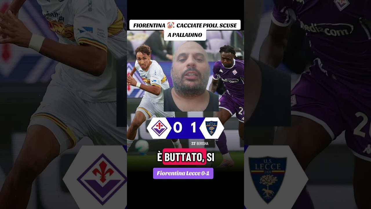 Fiorentina vs Lecce 0-1: Crisi Viola! Pioli Out Now ⚽