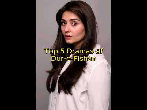 Top 5 Pakistani Dramas of Dur-e-fishan | Most viewed | TrendingWorld