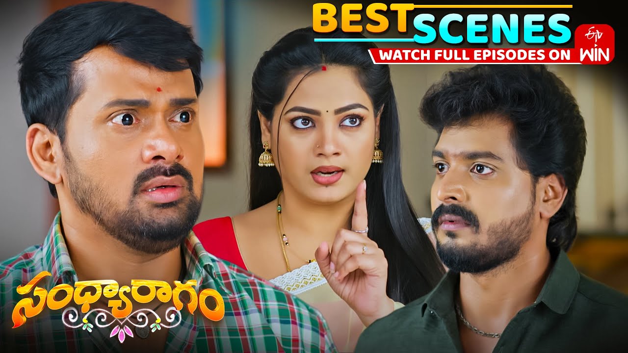 Sandya Ragam: Top 10 Best Scenes from October 31, 2025 Episode | Watch Full Episode on ETV Win