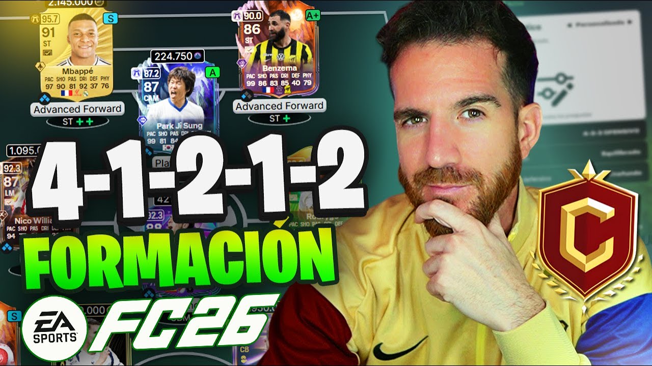 Mejor Formación y Tácticas en FC 26 ⚽
