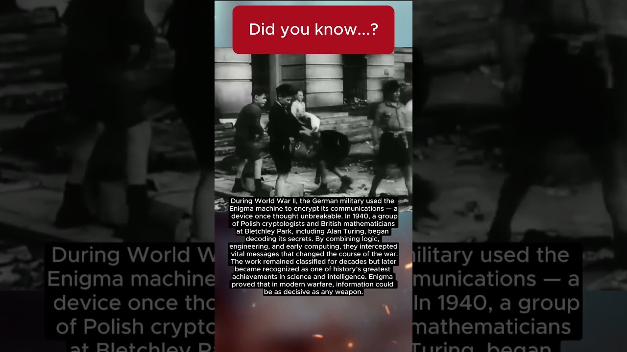 How Mathematics Cracked the Enigma Code and Changed WWII 🕵️‍♂️