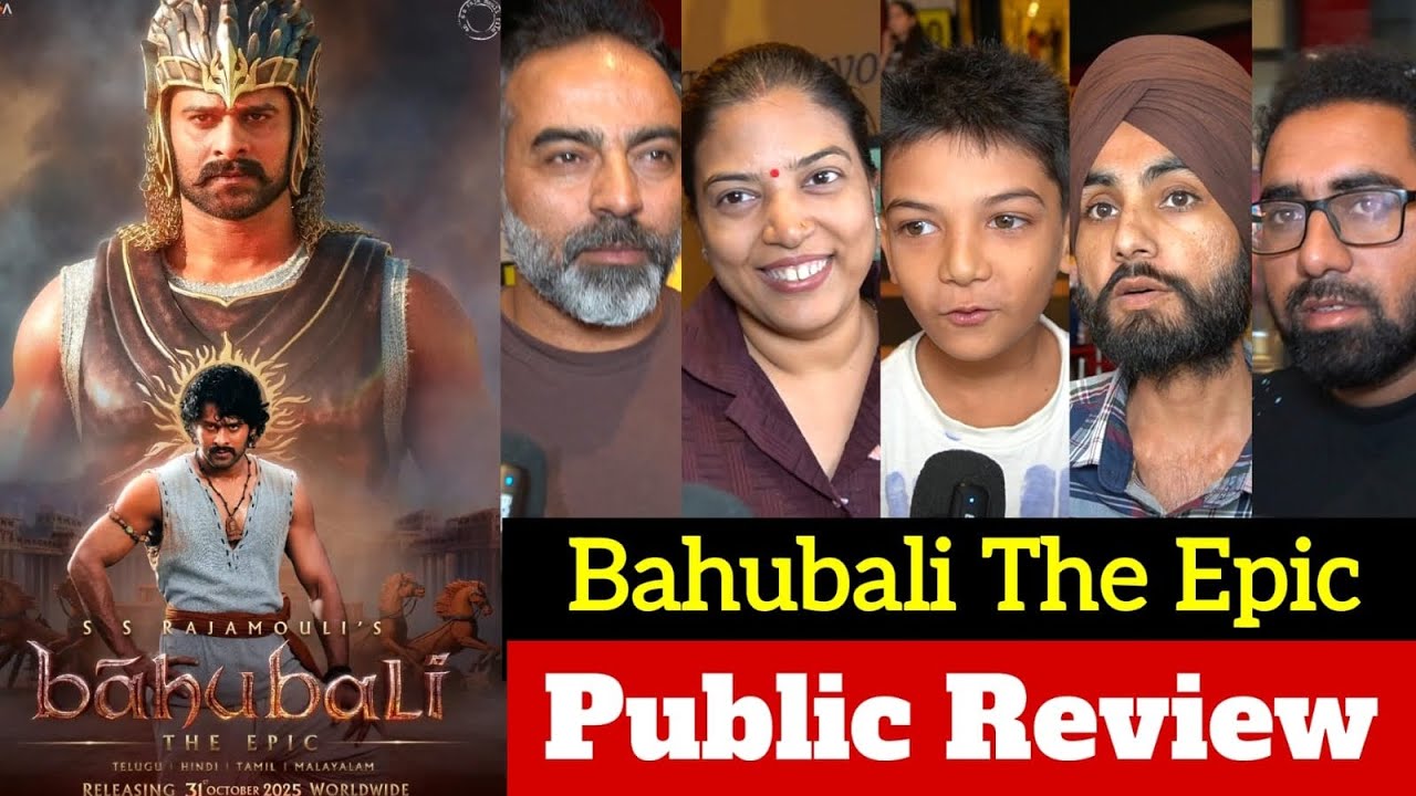 Bahubali: The Epic Movie Review & Public Reactions π¬