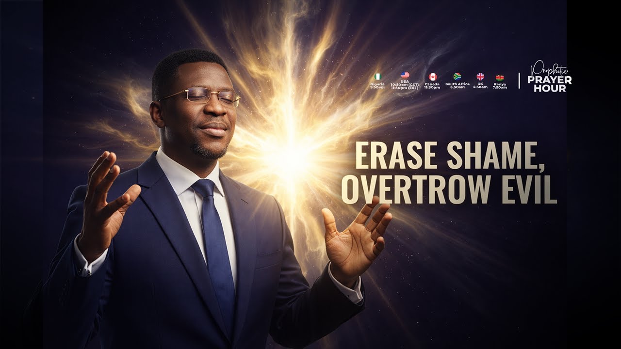PROPHETIC PRAYER TO OVERTHROW EVIL AND ERASE SHAME | REV SAM OYE | PPH LIVE | DAY 1659