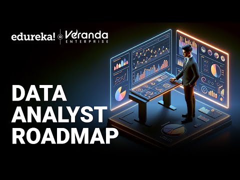 Data Analyst Roadmap For Beginners 2025 | How to Become a Data Analyst in 2025 | Edureka