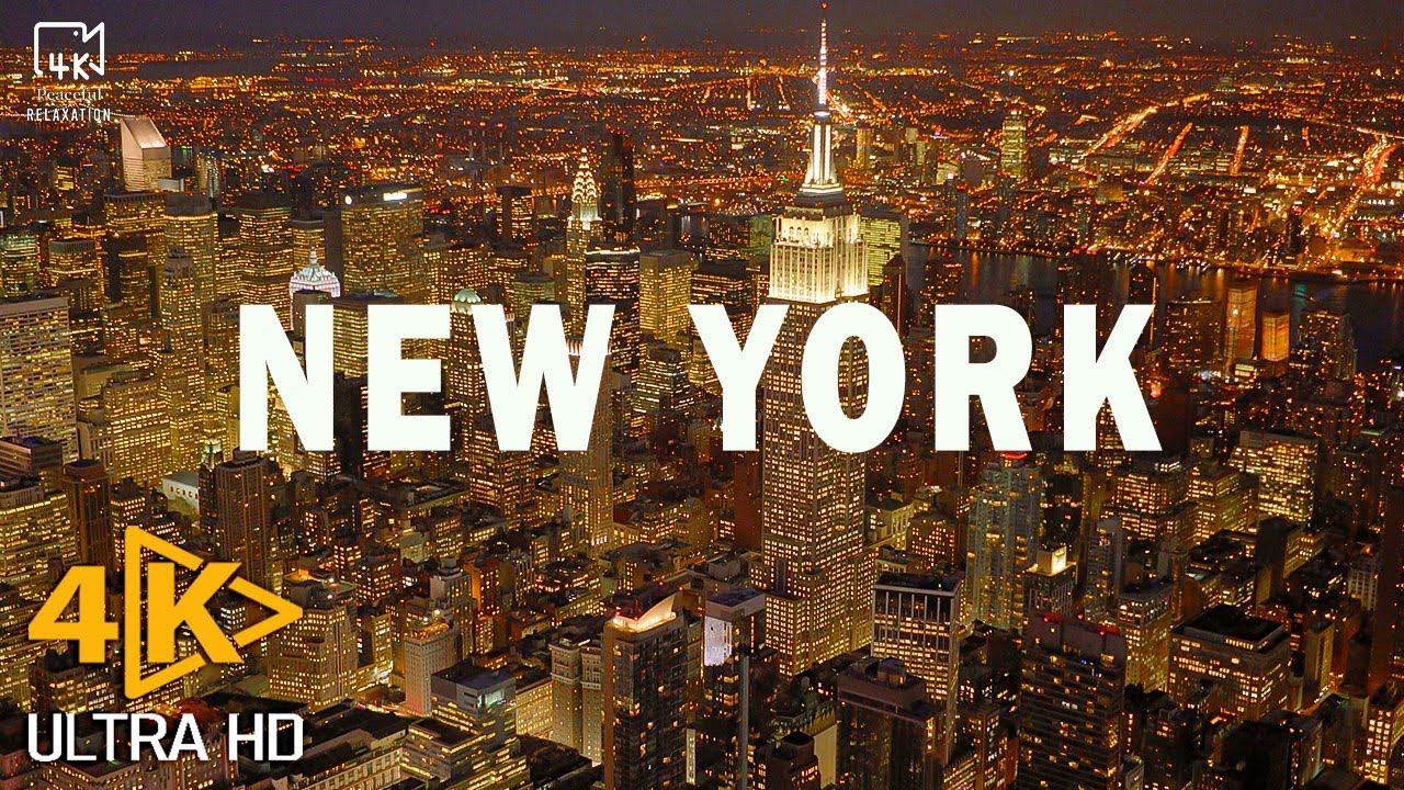 New York City in 4K UHD – Journey Through Iconic Streets | Manhattan, Brooklyn, Times Square