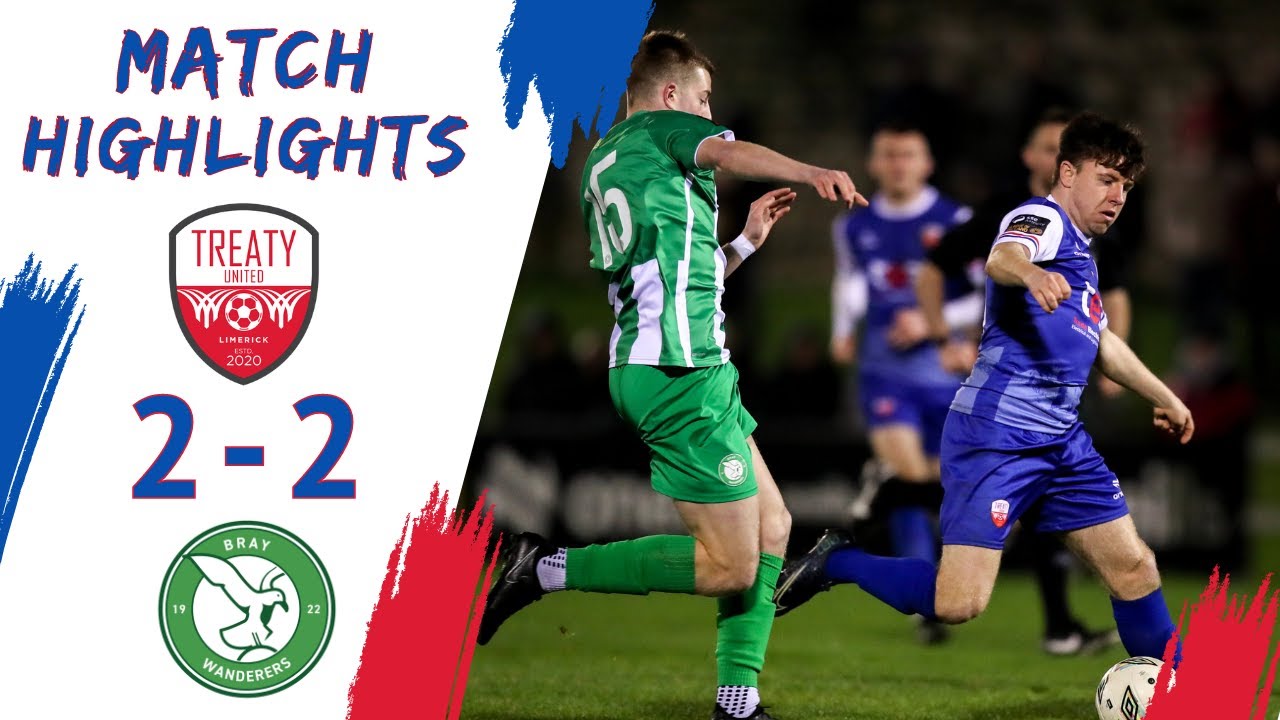 Exciting Draw: Treaty United and Bray Share Spoils in Thrilling 2-2 Match ⚽