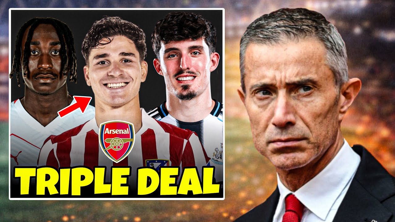 Arsenal's £300M Transfer Plan Revealed ⚽