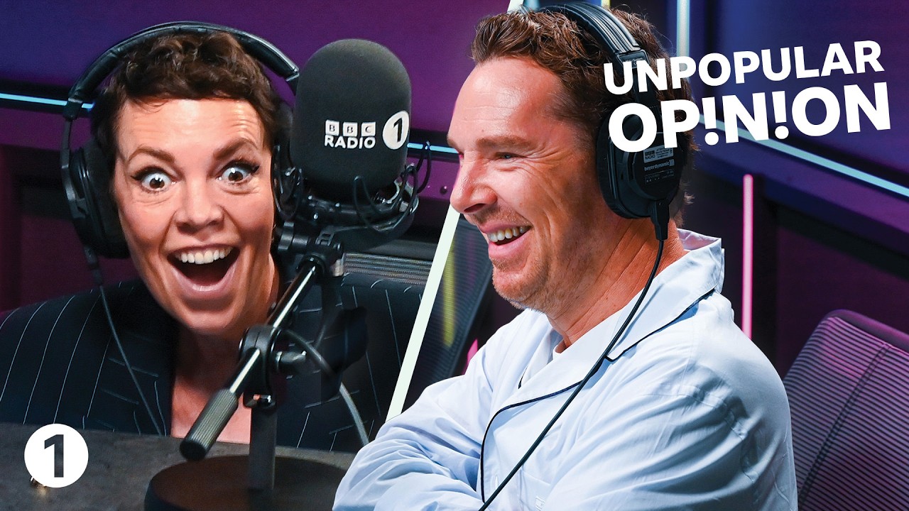Olivia Colman & Benedict Cumberbatch Participate in Unpopular Opinion with Greg James