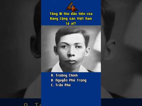 tổng bí thư đầu tiên của đảng cộng sản việt nam là ai?