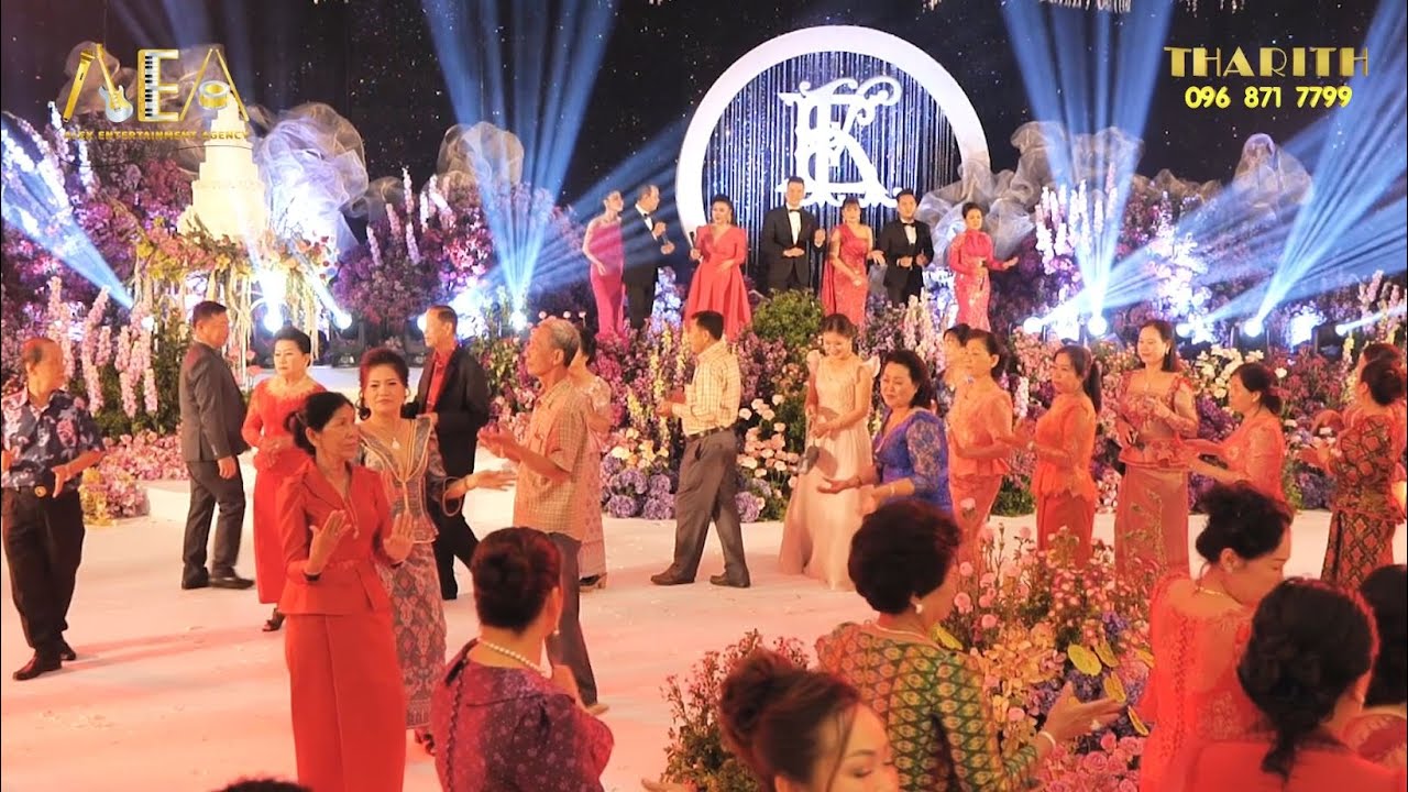 Live Khmer Romvong Dance Performance by Alex Entertainment Agency 🎶 - February 26, 2023