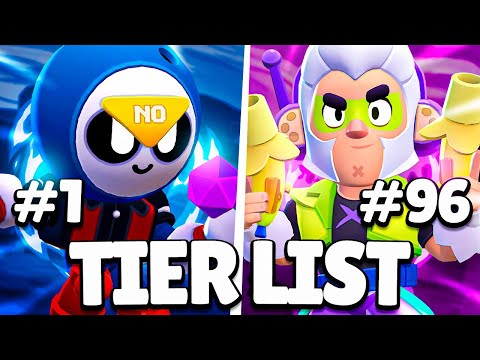 PRO Ranks ALL 96 Brawlers From WORST to BEST - Meta Tier List